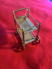 Vintage Brass Dollhouse Tea