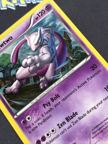 Pokemon tcg mewtwo - xy100, black