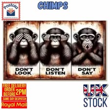 Three Wise Monkeys Wooden