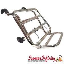 Carrier rack front chome vespa - carrier/rack,