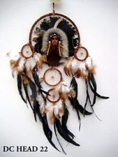 LARGE 70 CM DROP BROWN SUEDE