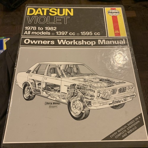 Haynes 430 datsun violet - 430, 1978