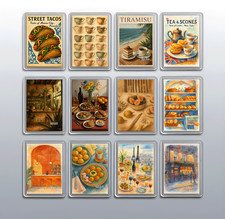 Kitchen Food Cafe Fridge Magnet – Dining Home Decor Souvenir Accessories