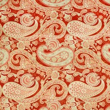Mint Paisley Upholstery Fabric