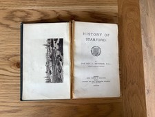History of Stamford by C. Nevinson - rare antique book on Stamford Lincoln