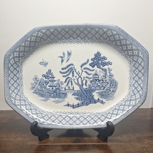 Small vintage blue white - small,