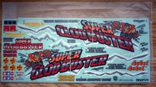 Genuine Tamiya Super Clod Buster Clodbuster Decals Stickers Set