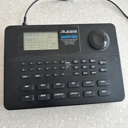 Alesis drum machine - sr-16,