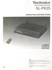 Technics SL-PK25 Multi Disc CD