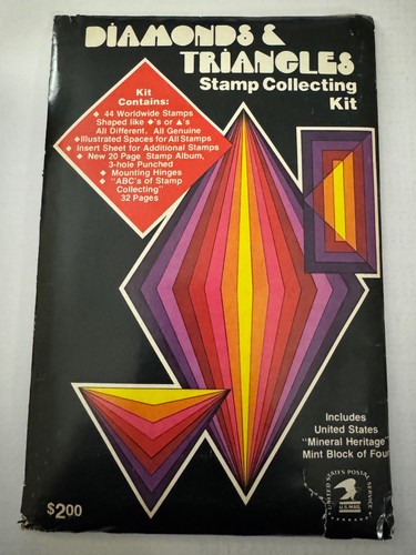 1974 vintage usps - diamonds, &