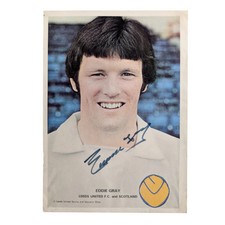 Eddie Gray signed photograph -