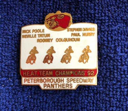 Speedway badge peterborough - speedway, 4