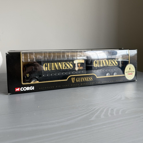 Corgi guinness scania truck - guinness, &