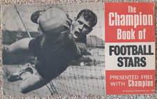 The Champion Book of Football Stars comic free gift 1966
