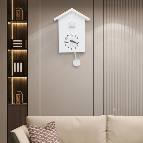 Modern cuckoo wall - cuckoo, clock