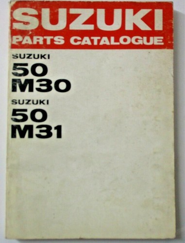 Suzuki m30 m31 parts - m30, list