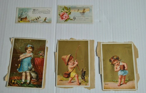Antique victorian scrapbook - antique,