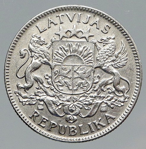 1924 latvia lions shield - 1924, &