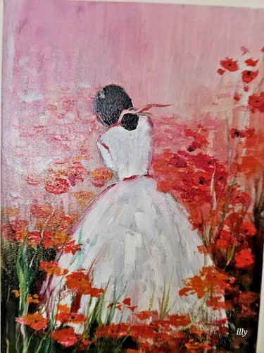 Oil painting canvas - painting, on