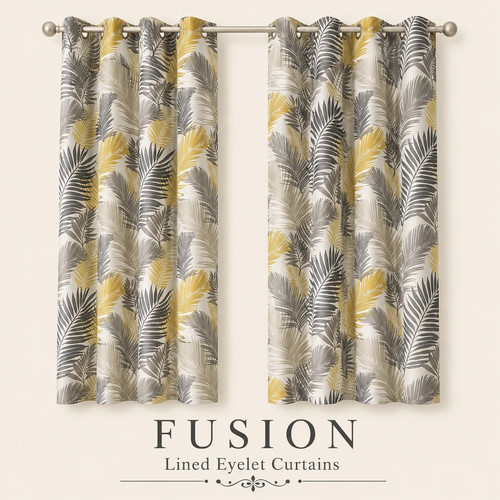 Fusion tropical leaves eyelet - fusion,