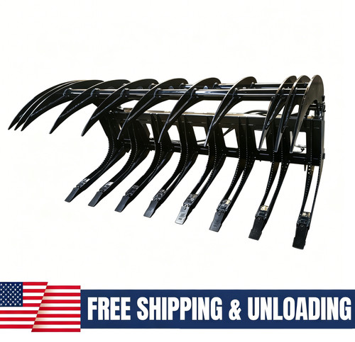 72in skid steer grapple - 72in,