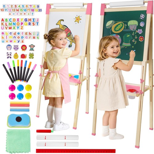 Kids easel with - easel, roll