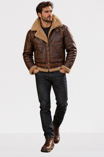 Men genuine leather b3 - men’s,