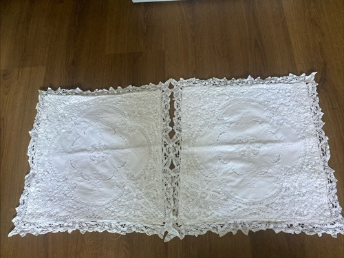 Vintage cutwork embroidery - vintage,