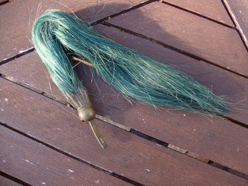 Original blue green horse - blue/green, hair