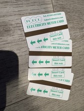 Electric Meter Cards