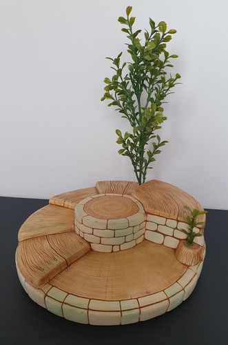 Pendelfin stoneware bandstand - stoneware,