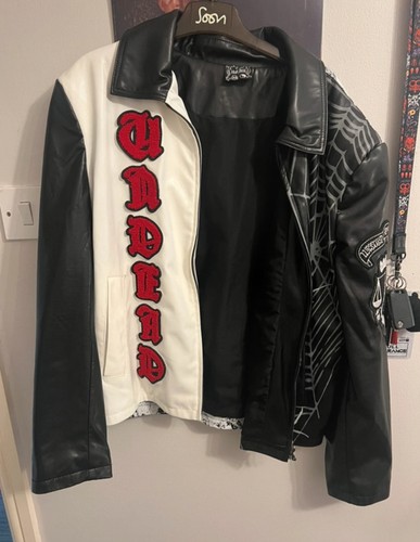 Dropdead leather jacket - jacket, xs