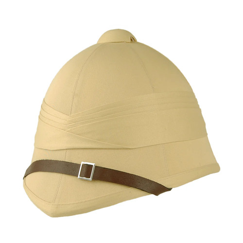 British pith helmet khaki - -,