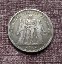 1873 French Republic 5 francs