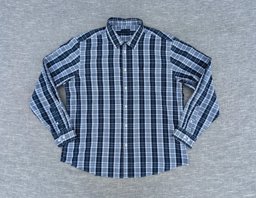 Lincoln shirt mens blue - mens, xl