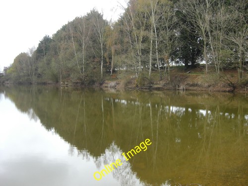 Photo 12x8 fishing lake near - photo,