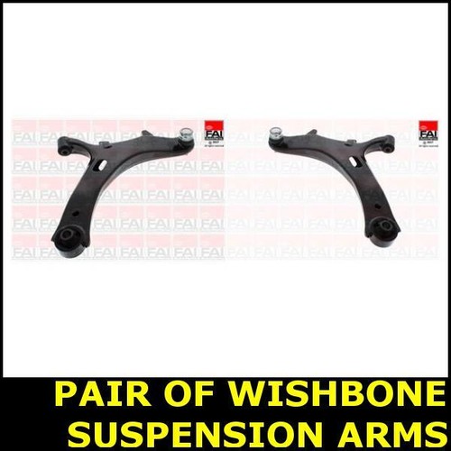 Pair wishbone suspension - of,