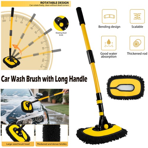 Car wash brush - 55", with