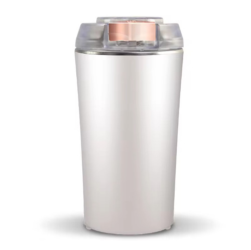 White electric coffee bean - white,