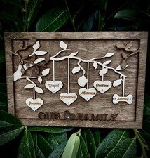 Personalised family tree - family,