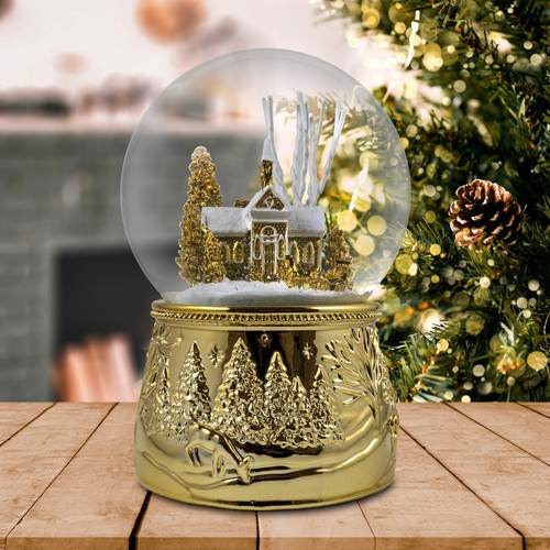 100mm golden house scene water - house,