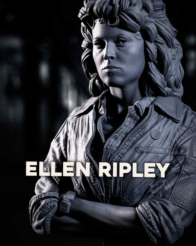Ellen ripley bust - ellen,
