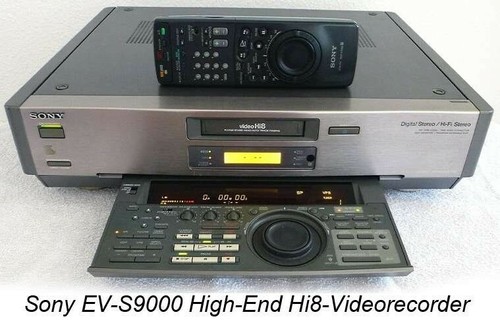 Sony s7000 video8 - sony, ev-s7000