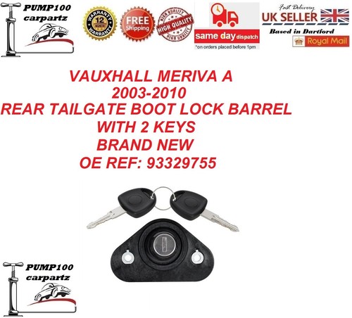 For vauxhall meriva 10 - for, 03-10