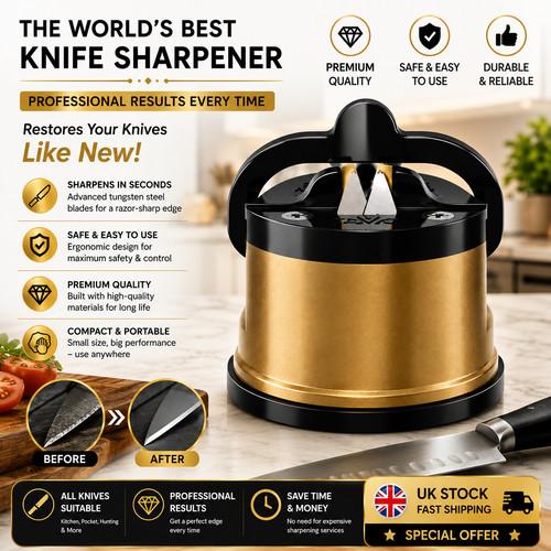 Global gold world best knife - world's,
