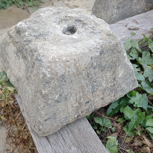 Post holder staddle stone - holder,