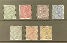BERMUDA QV 1883/1901  SEVEN