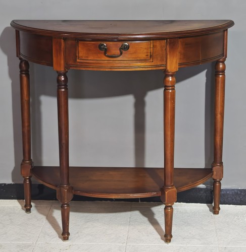 Cherry crescent console - cherry,