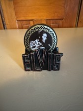 Elvis Presley Salt Pepper Shakers Figurine Set Ceramic Vandor King Rock Roll Vtg