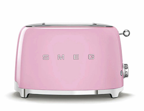 Smeg tsf01pkuk slice toaster - tsf01pkuk,